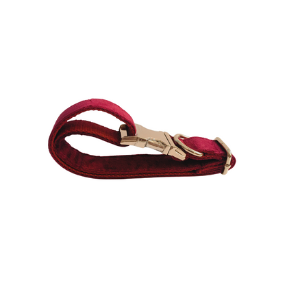 Maroon Majestic Dog Collars