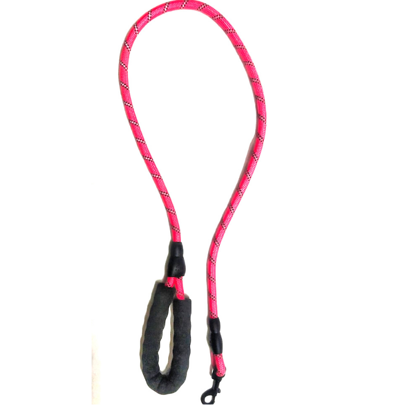 Pink Rope Leash from Wags4Whiskers Pet Supplies Store Online